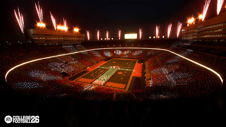 Tennesse Volunteers' Neyland Stadium in College Football 26