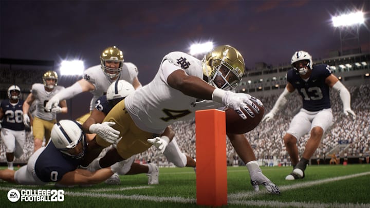 Notre Dame punches it over the goal line in College Football 26