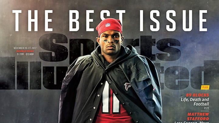 Julio Jones on the cover of Sports Illustrated
