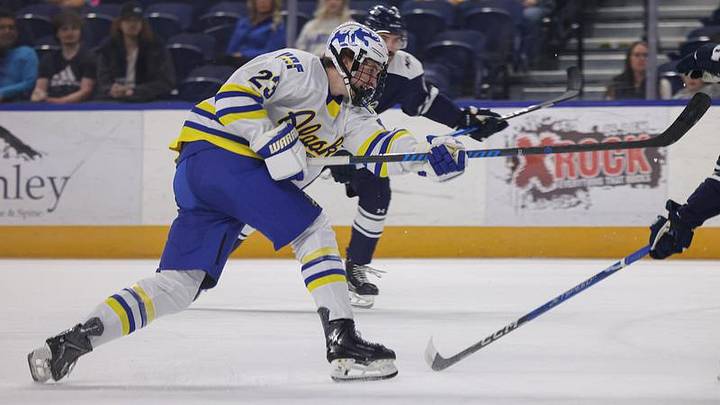 Alaska has a lot of turnover and new players like freshman forward Sam Elliott, but that's pretty normal for the independent Nanooks. Alaska has a lot of turnover and new players like freshman forward Sam Elliott, but that's pretty normal for the independent Nanooks.