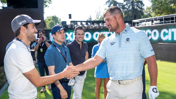 Bryson DeChambeau electrified the crowd during round one of LIV Golf Mexico City. 