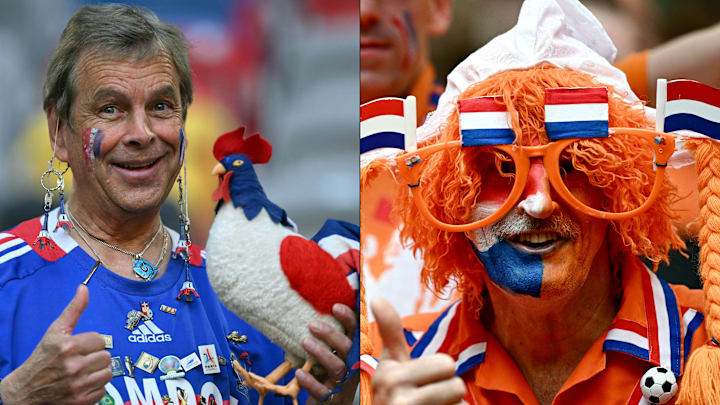 Frankreich trifft auf die Niederlande Frankreich trifft auf die Niederlande