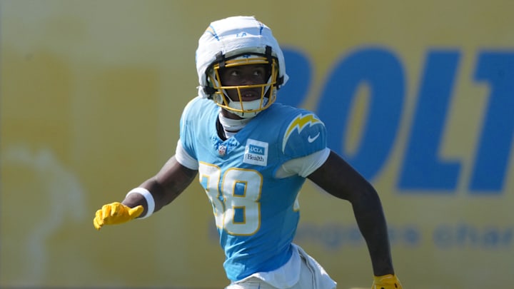 Los Angeles Chargers wide receiver Dalevon Campbell