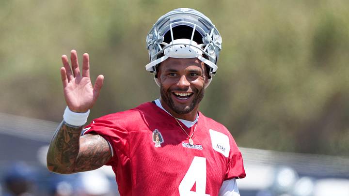 Dallas Cowboys quarterback Dak Prescott (4) Dallas Cowboys quarterback Dak Prescott (4)