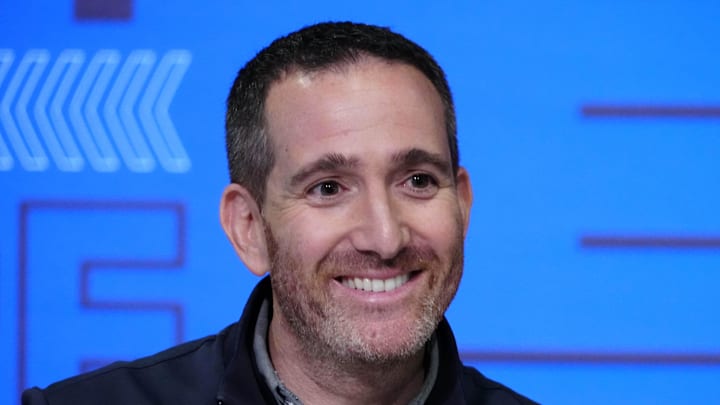Mar 2, 2022; Indianapolis, IN, USA; Philadelphia Eagles general manager Howie Roseman during the NFL