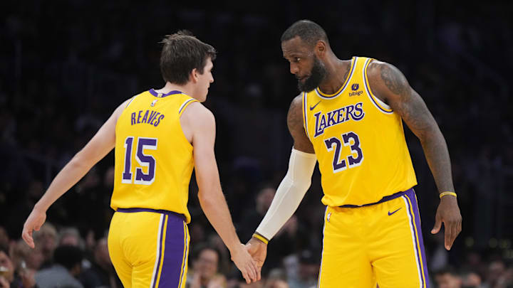 Los Angeles Lakers forward LeBron James (23).