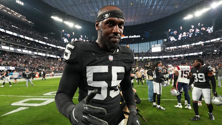 Las Vegas Raiders defensive end Chandler Jones