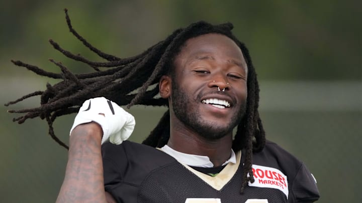 New Orleans Saints running back Alvin Kamara