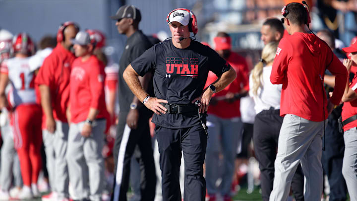 Morgan Scalley's Utah defense held opposing quarterbacks to the second-lowest completion percentage in the country last season.