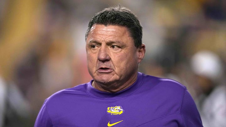 Don't say Roll Tide when you're around Ed Orgeron.