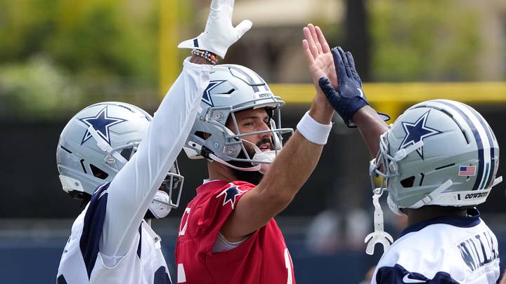 Former Dallas Cowboys quarterback Will Grier. Former Dallas Cowboys quarterback Will Grier.