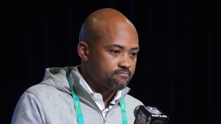 Atlanta Falcons general manager Terry Fontenot turned down a trade with the Chicago Bears on NFL Draft night. Atlanta Falcons general manager Terry Fontenot turned down a trade with the Chicago Bears on NFL Draft night.