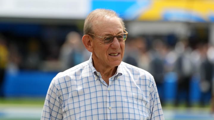 Sep 10, 2023; Inglewood, California, USA; Miami Dolphins owner Stephen Ross. Sep 10, 2023; Inglewood, California, USA; Miami Dolphins owner Stephen Ross.