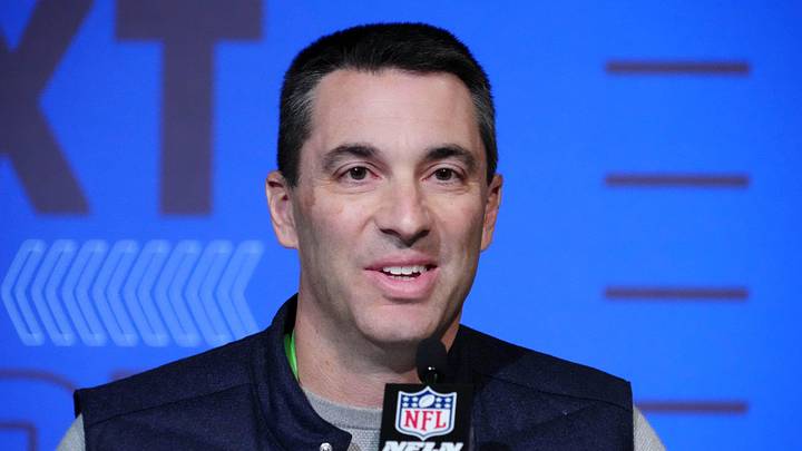 Mar 1, 2022; Indianapolis, IN, USA; Los Angeles Chargers general manager Tom Telesco during the NFL Mar 1, 2022; Indianapolis, IN, USA; Los Angeles Chargers general manager Tom Telesco during the NFL