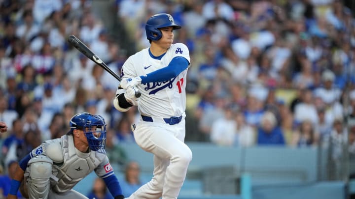 Los Angeles Dodgers designated hitter Shohei Ohtani.
