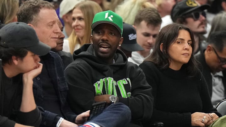 Sports agent Rich Paul attends the game between the LA Clippers and the Sacramento Kings at the Crypto.com Arena.