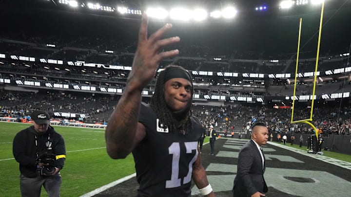 Former Las Vegas Raiders receiver Davante Adams.