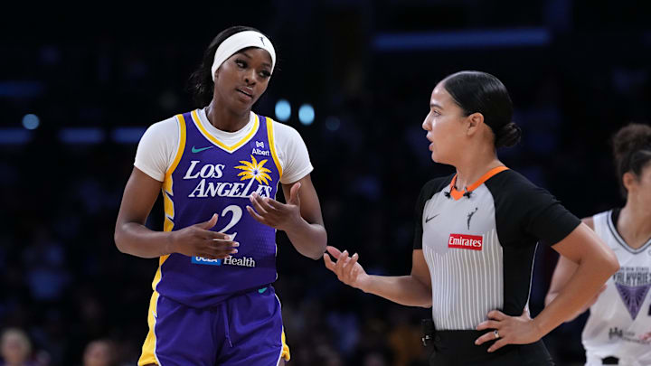LA Sparks forward Rickea Jackson is a solid prop target on Tuesday.