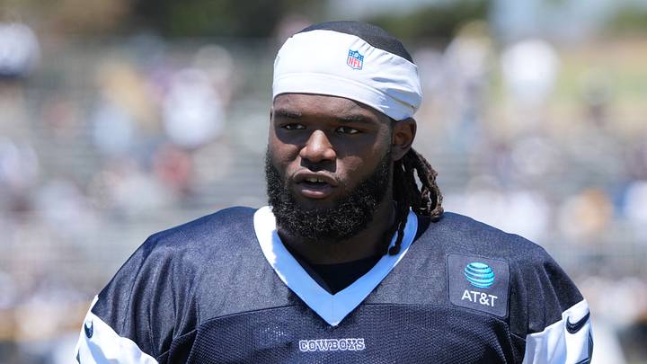 Dallas Cowboys defensive tackle Mazi Smith (58) 