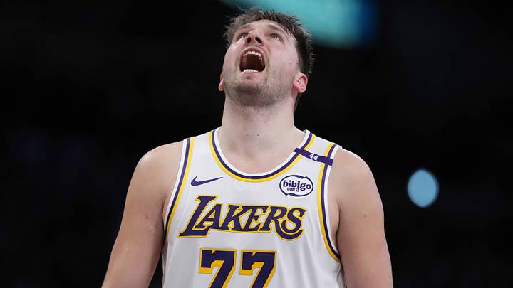 Los Angeles Lakers guard Luka Doncic.