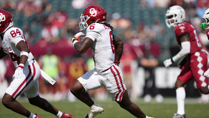 Tory Blaylock and Oklahoma are favorites against Auburn on Saturday.