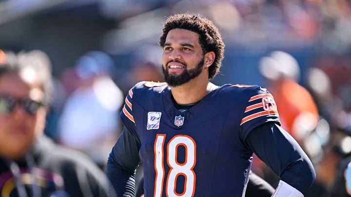 Chicago Bears quarterback Caleb Williams