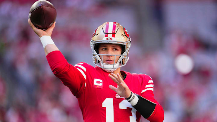 San Francisco 49ers quarterback Brock Purdy (13)