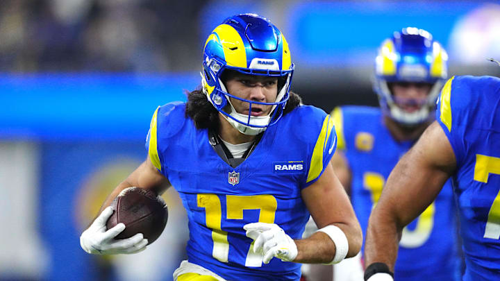 Los Angeles Rams wide receiver Puka Nacua Los Angeles Rams wide receiver Puka Nacua
