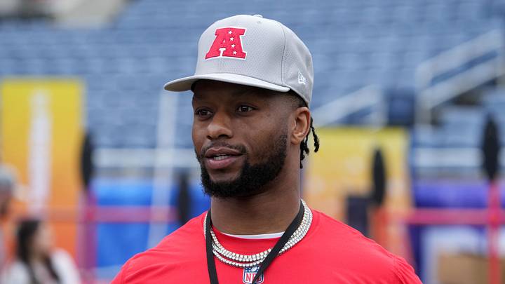 Feb 1, 2025; Orlando, FL, USA; Houston Texans running back Joe Mixon (28) during AFC Practice for the Pro Bowl Games at Camping World Stadium. Mandatory Credit: Kirby Lee-Imagn Images