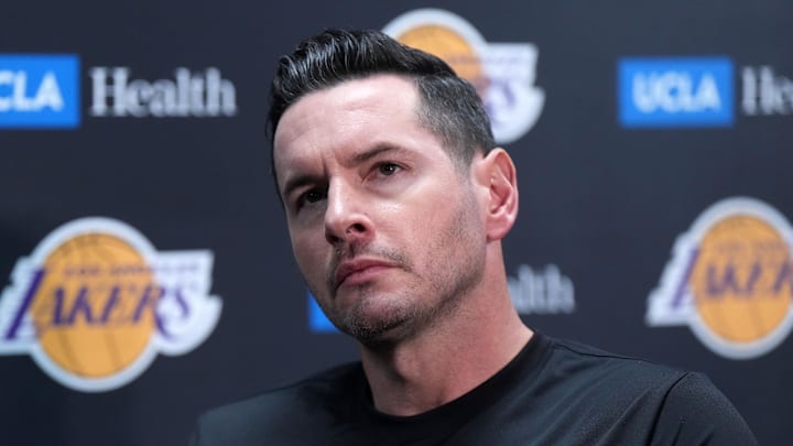 Los Angeles Lakers coach JJ Redick.