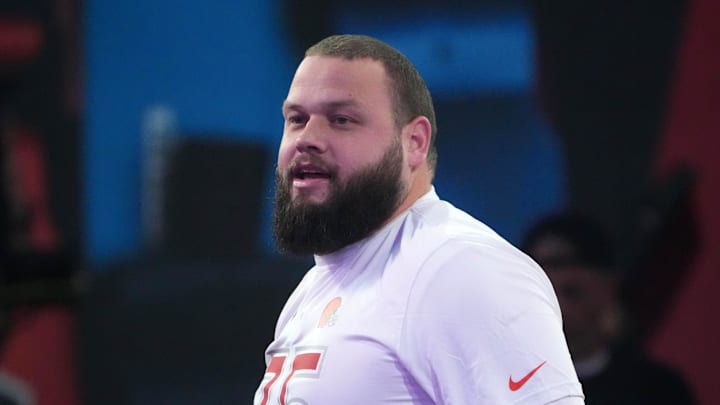 Joel Bitonio on Jan. 30, 2025.