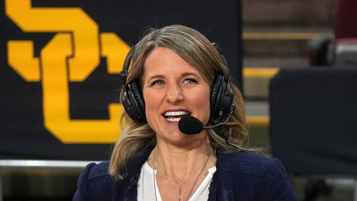 Elise Woodward is the new UW play-by-play radio broadcaster. 
