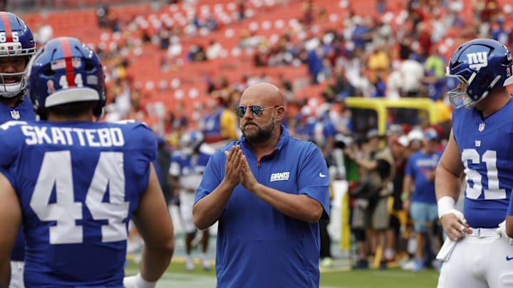  New York Giants head coach Brian Daboll