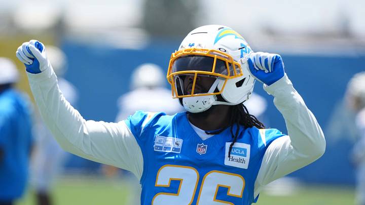 Los Angeles Chargers cornerback Donte Jackson (26). Los Angeles Chargers cornerback Donte Jackson (26).