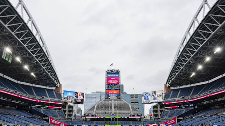 The Seahawks open the 2025 season in Week 1 against the 49ers at Lumen Field. 