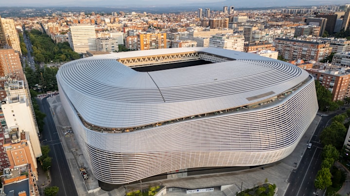 Le stade Santiago Bernabéu.