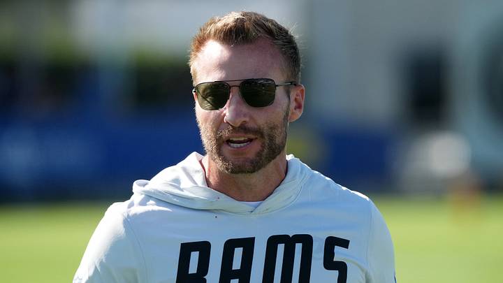 Los Angeles Rams coach Sean McVay. Los Angeles Rams coach Sean McVay.