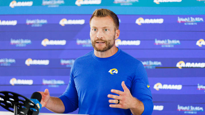 Los Angeles Rams OTA Offseason Workout HC Sean McVay