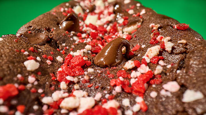 Double Chocolate Peppermint Footlong Cookie