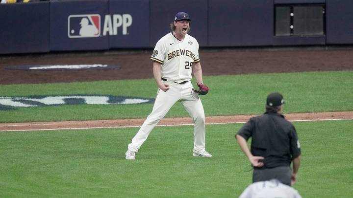 Milwaukee Brewers pitcher Trevor Megill.