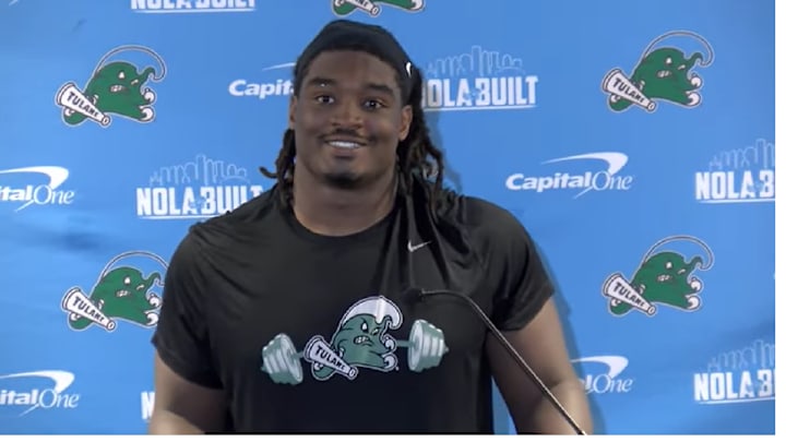 Tulane O-Lineman Shadre Hurst, Green Wave Resident Chef