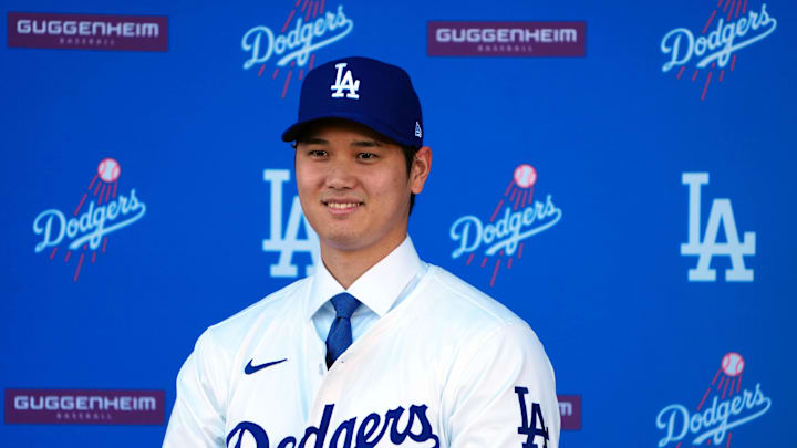 Los Angeles Dodgers player Shohei Ohtani