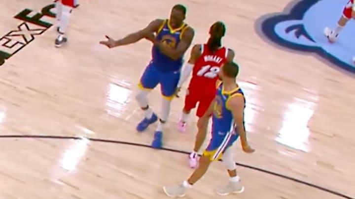 Draymond Green seemed to help draw a technical foul on Ja Morant. 
