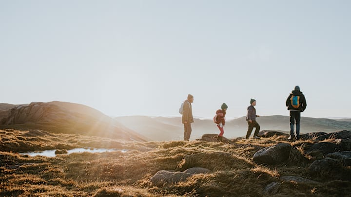 Hiking can be a refreshing change of pace from a busy lifestyle. 