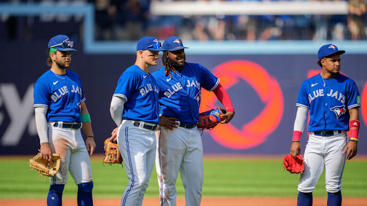 Los Angeles Angels v Toronto Blue Jays