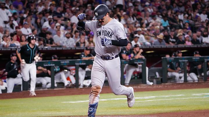 New York Yankees catcher Austin Wells hasn't been tearing the ball off the cover this season. But his improvement at the plate since the trade deadline is noticeable. New York Yankees catcher Austin Wells hasn't been tearing the ball off the cover this season. But his improvement at the plate since the trade deadline is noticeable.
