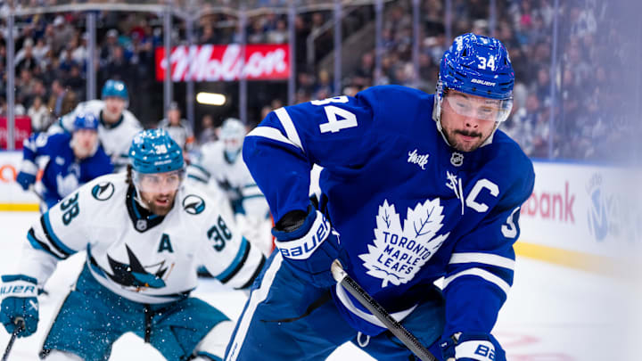 San Jose Sharks v Toronto Maple Leafs San Jose Sharks v Toronto Maple Leafs