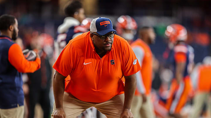 Assistant coach Elijah Robinson has been demoted at Syracuse football. Rumors swirl about him leaving, with a new wrinkle.