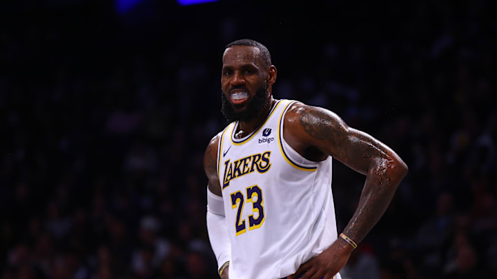 Los Angeles Lakers v Brooklyn Nets