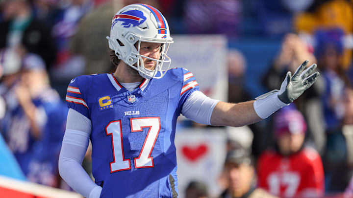 Buffalo Bills quarterback Josh Allen